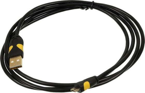 Кабель NONAME USB(m) - microUSB (m) 1.5м черный (2A Square Connector)