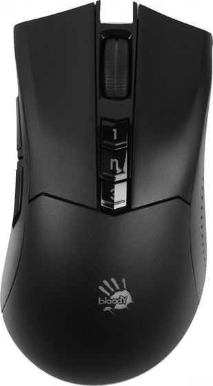 Мышь A4Tech Bloody R90 Plus черный оптическая беспров. (5000dpi)