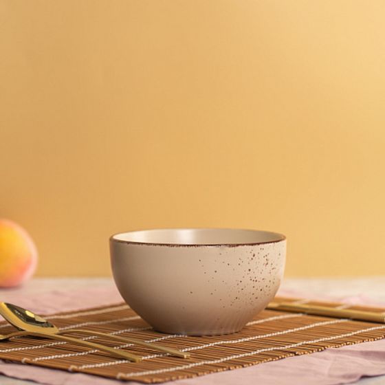 Салатник OH!SPLASH бежевый 14.5см 680мл