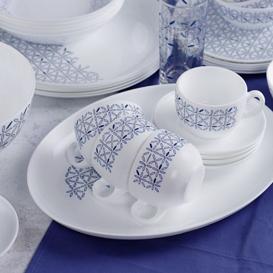 Набор столовый DIWALI CARINOSA BLUE 46 предметов