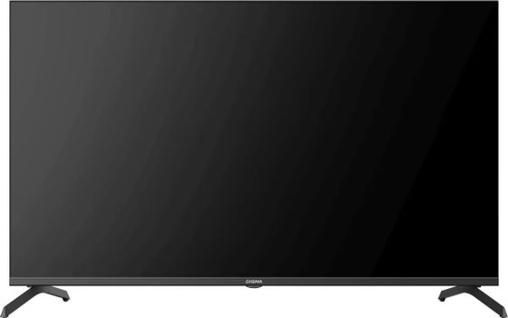 Телевизор QLED 43&quot; Digma DM-LED43UQB31 черный 4K SmartTV GoogleTV Frameless Metal безрамочный