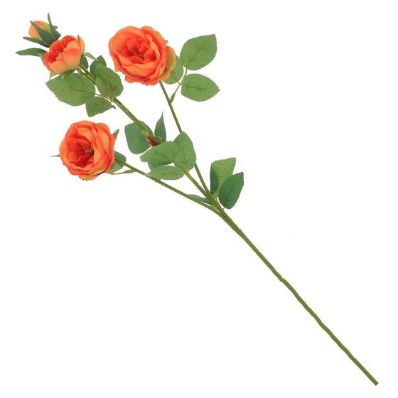 Цветок искусственный &quot;Ранункулюс&quot;, D8 см, L21 W11 H71 см, 5в.