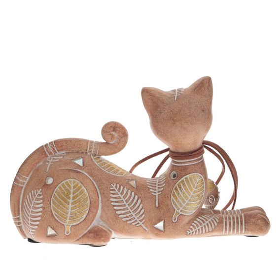 Фигурка декоративная "Кошка", Д20 Ш6 В13 см