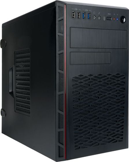 Корпус Inwin EMR065BL RB-S500HQ70 черный 450W mATX 2xUSB2.0 2xUSB3.0 audio