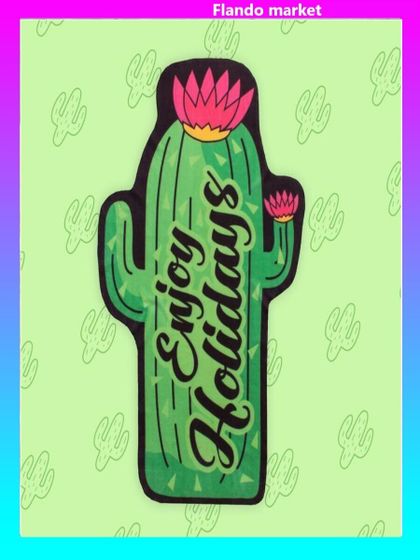 !09 Полотенце пляжное Enjoy Holidays, 90 × 150 см, 100 % п/э