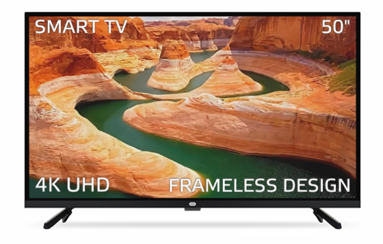 Телевизор LED 50&quot; Olto 50ST30U UHD черный (SMART TV)