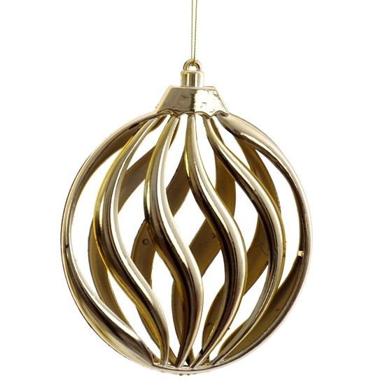 Украшение новогоднее &quot;Капля/Шар&quot;, L14 W1,5 H17 см, 2в.