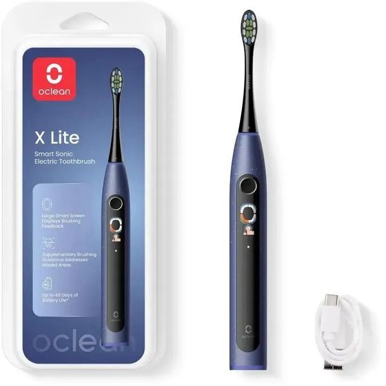 Зубная щетка Oclean X Lite N1801 синий насадок: 1шт (C01000625)