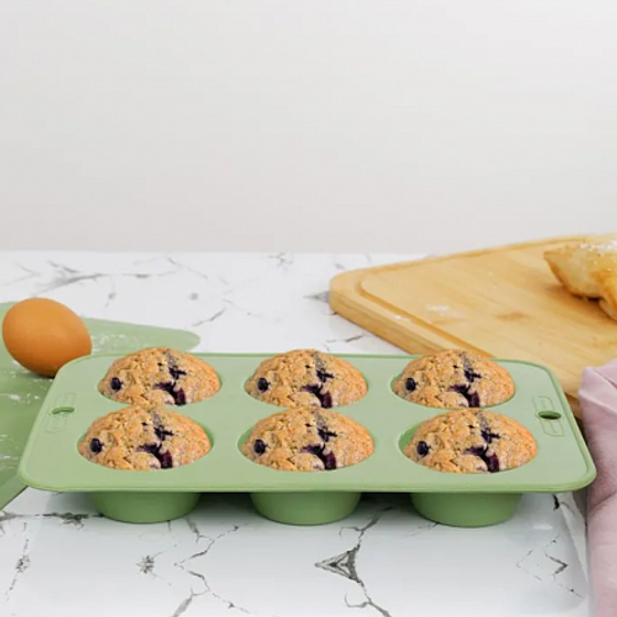 Форма для маффинов OLIVE 6 ячеек