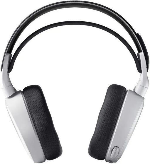 Гарнитура накладные Steelseries Arctis 7+ беспрвоодные белый/черный (61461)
