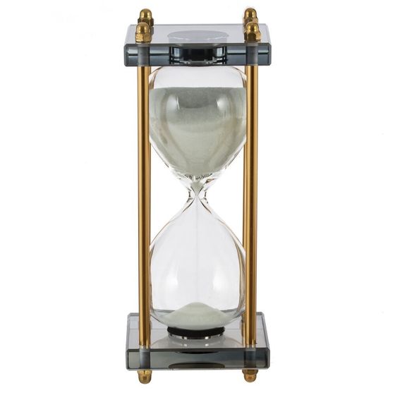 Часы песочные (15 мин.), L8 W8 H20 см