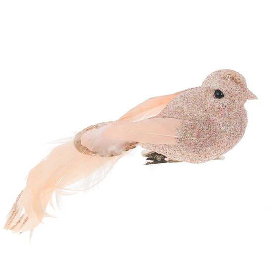 Изделие декоративное &quot;Птичка&quot;, L11 W4 H4 см, 6в.