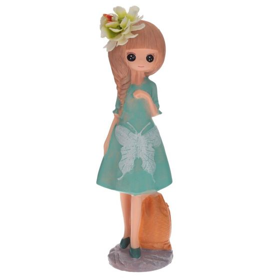 Фигурка декоративная &quot;Девочка&quot;, Д6,5 Ш6 В18,5 см, 4в.