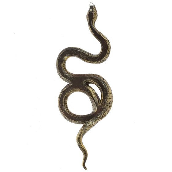 Изделие декоративное настенное &quot;Змея&quot;, L15 W5 H40 см, 2в.