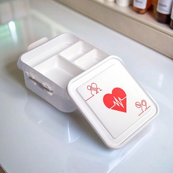Контейнер для лекарств MY BOX сердце