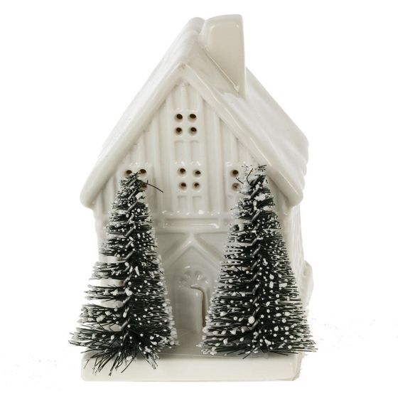 Фигурка декоративная с подсветкой &quot;Домик&quot;, L6 W7,5 H9 см, LR44 2 шт.