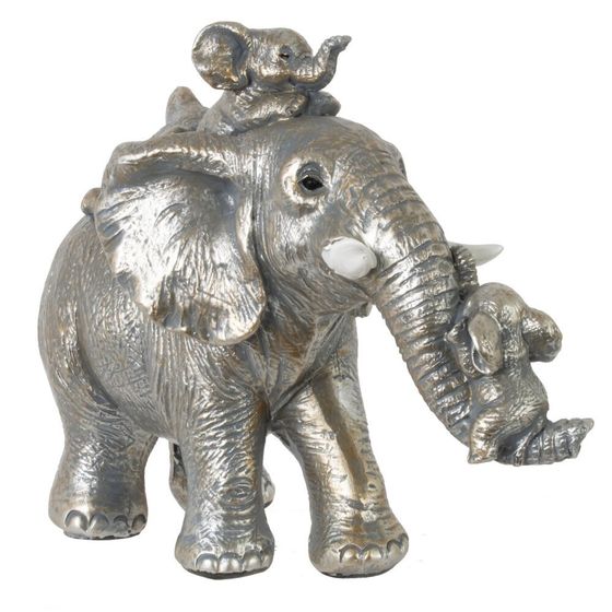 Фигурка декоративная "Слоны", L17,5 W8 H14 см