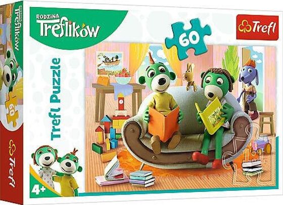 Пазл Trefl 60 деталей Читаем сказки вместе (17345)