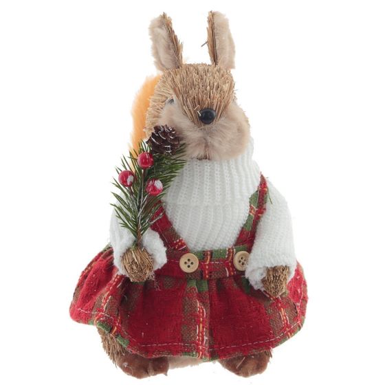 Изделие декоративное &quot;Белочка&quot;, L17 W12 H21 см