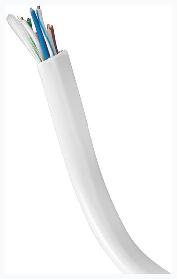 Витая пара Buro FTP 4 пары cat5E solid 0.50мм CCA 305м серый