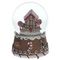 Фигурка декор в стекл шаре &quot;Домик&quot; (подсвет,муз,вьюга, 3хААА н/п), D 10 см, L12 W11 H14 см