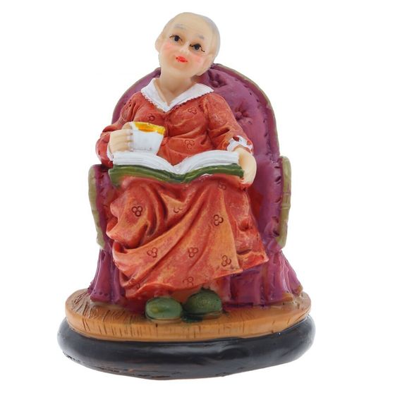 Фигурка декоративная &quot;Бабушка/Дедушка&quot;, L6 W6 H7,5 см, 2в.