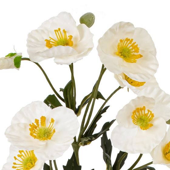 Цветок искусственный &quot;Мак&quot;, L17 W15 H64 см