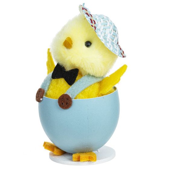 Фигурка декоративная &quot;Цыпленок&quot;, L6 W5 H9,5 см, 5в.