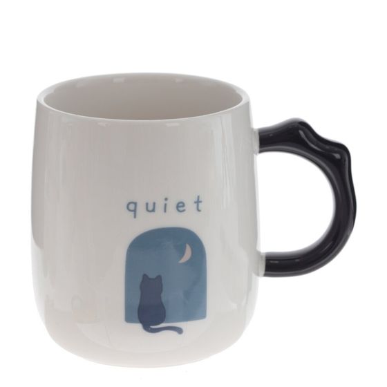 Кружка, 400 мл, L12 W8 H9,5 см, дизайн микс