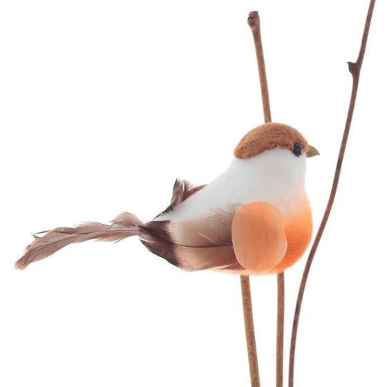 Изделие декоративное (вставка) &quot;Птица&quot;, Д8 Ш8 В38 см, 2в.