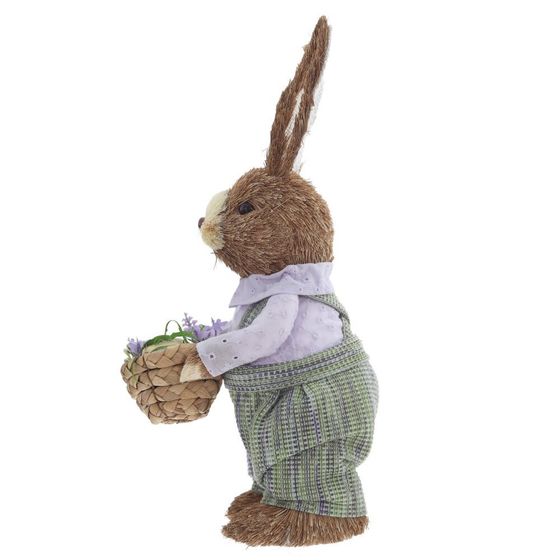 Фигурка декоративная &quot;Заяц&quot;, L17 W11 H33 см