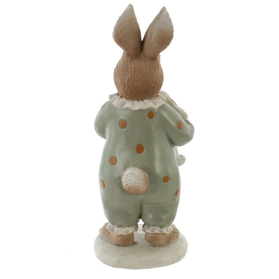 Фигурка декоративная "Заяц", L6,5 W6,5 H16,5 см