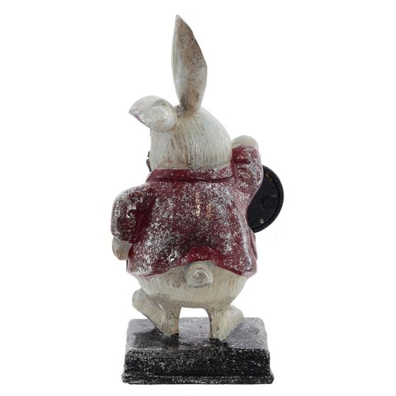 Фигурка декоративная &quot;Кролик&quot; с часами (LR44x1), L13 W13 H28 см