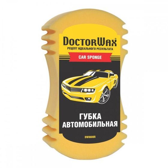 Губка Doctor Wax для мытья, 13х25х7 см DW8608