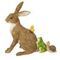 Фигурка декоративная "Заяц", L13 W5,5 H13 см