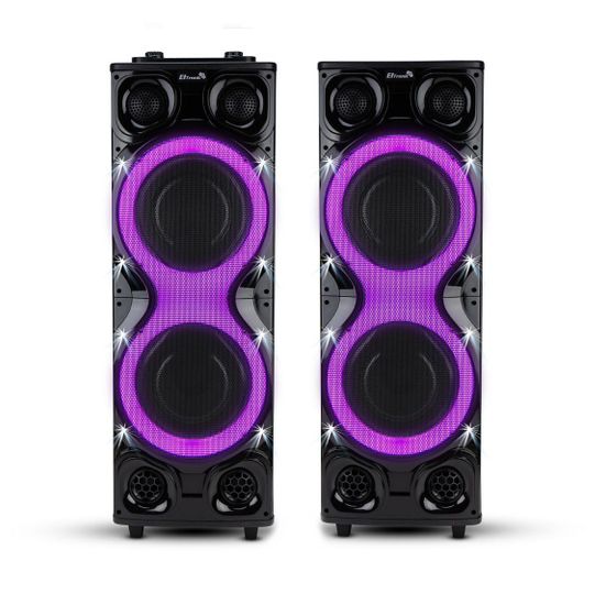 Портативная акустика Eltronic 30-68 CRAZY BOX 4000 2.1 400Вт черный