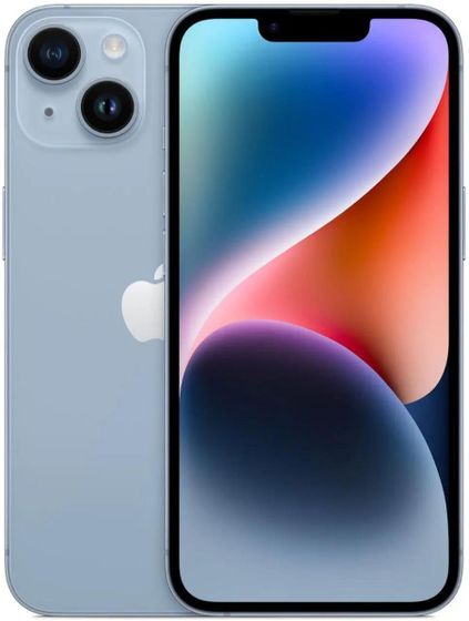 Смартфон Apple iPhone 14 6/128Gb голубой (MPVN3HN/A)