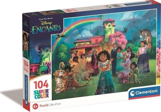 Clementoni CLE puzzle 104 SuperKolor Disney Encanto 25746