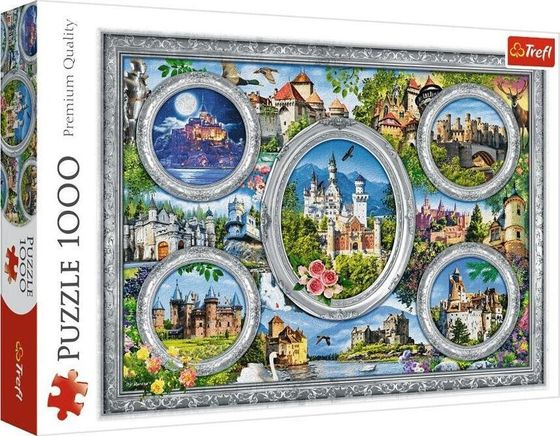 Trefl Puzzle 1000 Zamki Świata TREFL