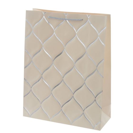 Пакет подарочный (бумага 210г/м2, блок микс 12шт), L31 W12 H40 см, 4в.