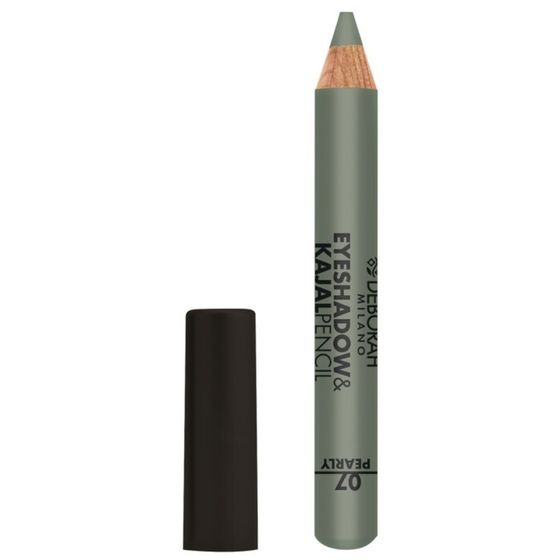 Тени-карандаш для век Deborah Eyeshadow&amp;Kajal Pencil, тон 07 жемчужно-зелёный, 2 г