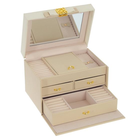 Шкатулка для украшений, Д23 Ш16 В15,5 см