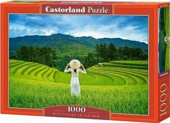 Castorland Puzzle 1000 Rice Fields in Vietnam CASTOR