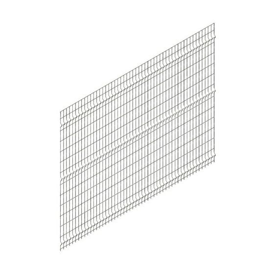 Панельное ограждение, 2.7 × 1.94 м, ячейка 55 × 235 мм, d - 3.8 мм, «ПРЕГРАДА»