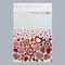!09 Пакет подарочный (набор 22 штуки) "Любовь", с клапаном, 17х22x5 см. (20 шт.) + "Праздничные шары" 24*31 см, клеев. край( 2шт.)