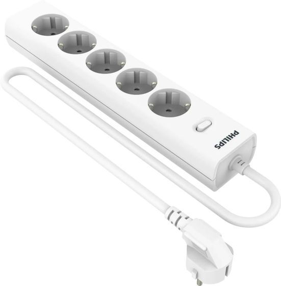 Сетевой фильтр Philips CHP2155WB/51 5роз. 3м белый