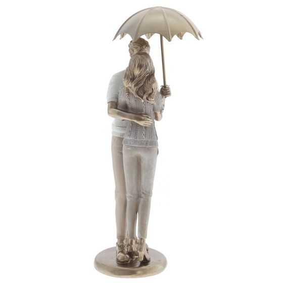 Фигурка декоративная "Влюбленная пара", L10,5 W11,5 H28 см