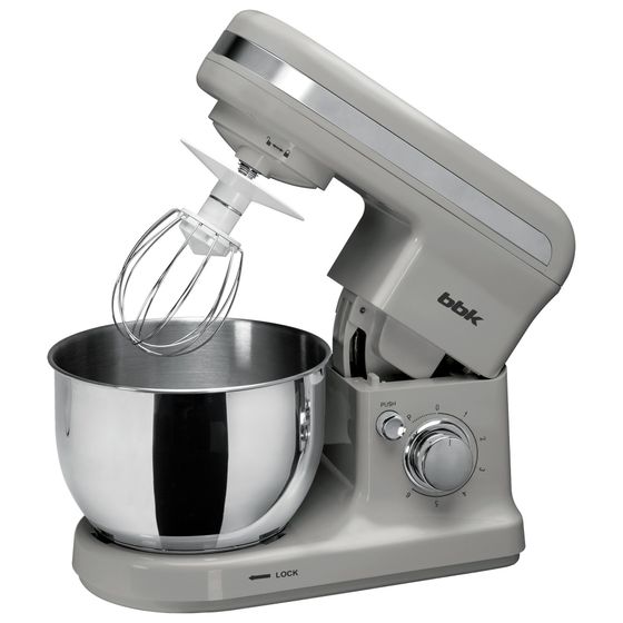 Миксер планетарный BBK KBM1400 4л 1500Вт серый