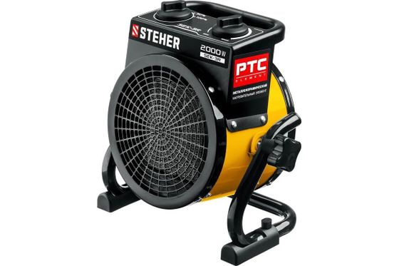 Тепловая пушка электрическая Steher SEK-3R 2000т черный/желтый
