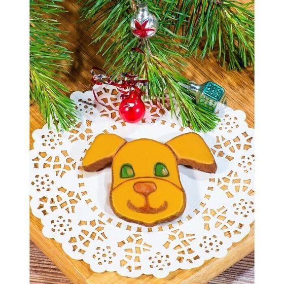 !09 Набор 2-х форм - Форма для вырезки теста «Собачка»